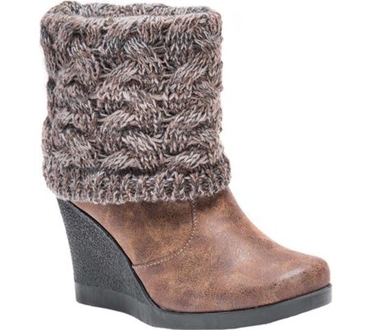 12 comfy wedge booties you'll want to wear this fall