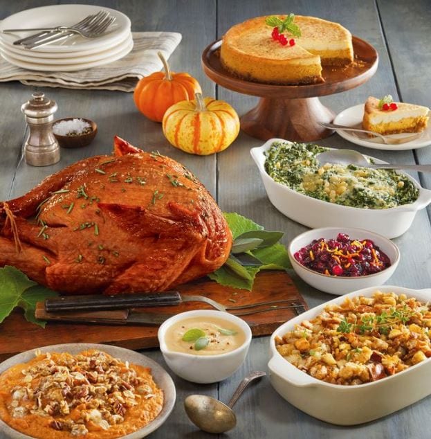 You can order an entire Thanksgiving meal ahead of time