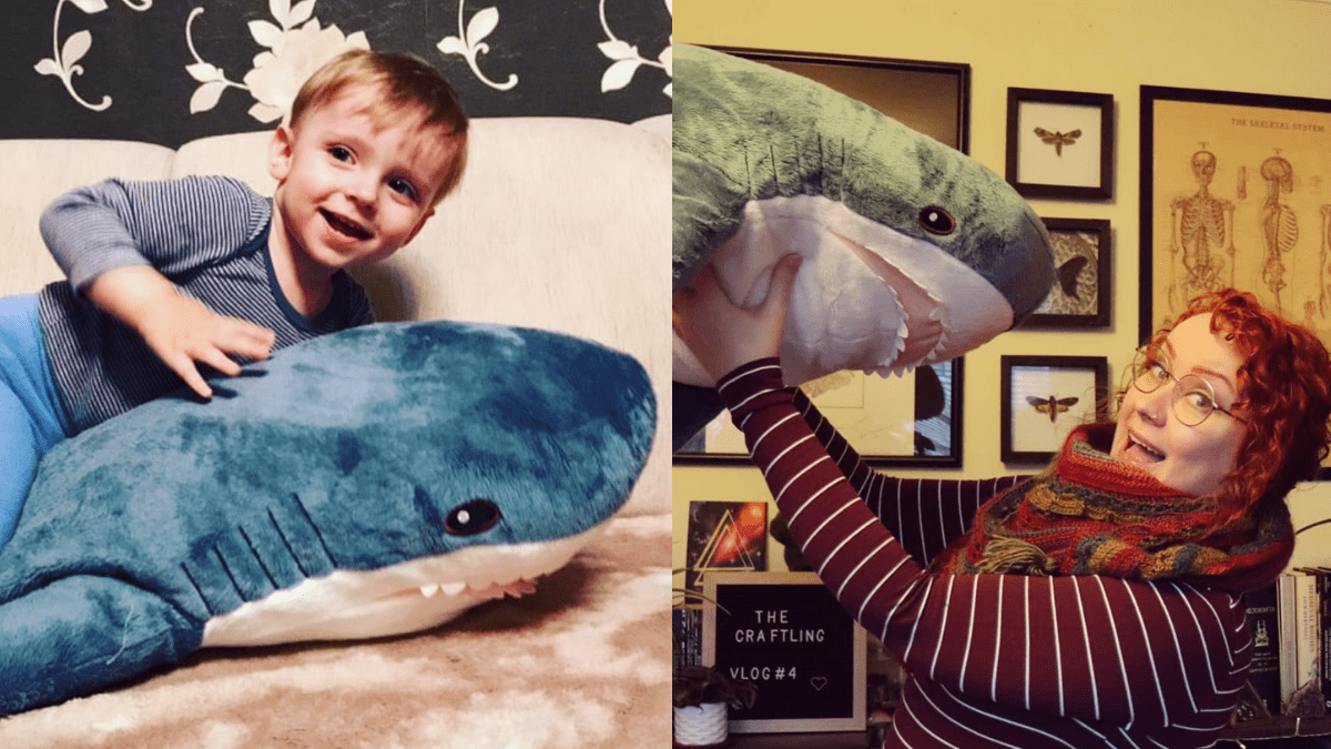 Ikea Stuffed Shark Has Stolen The Internet S Heart Simplemost