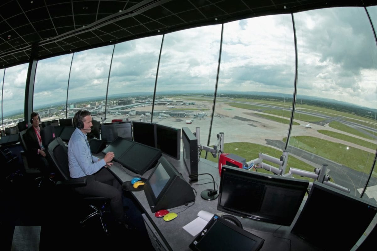 Manchester Airport £20 Million Air Traffic Control Tower Opens