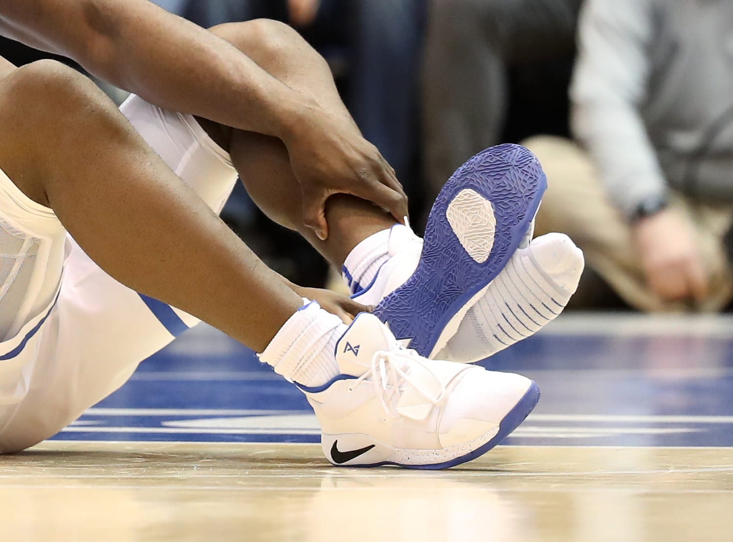 Nike on defence after shoe explodes during big basketball game