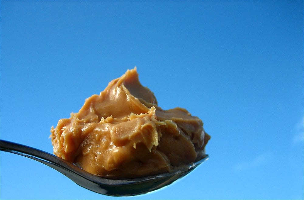 spoonful peanut butter photo