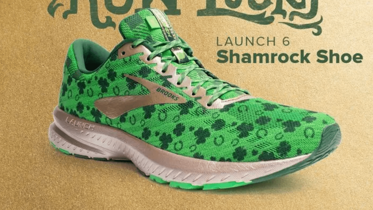 St. Patrick's Day Running Shoes 