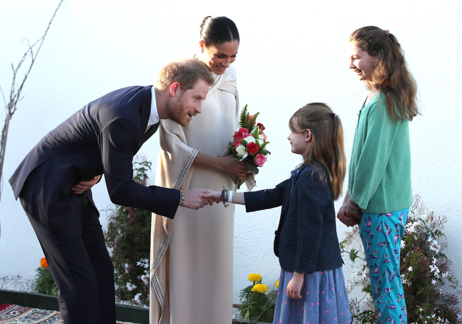 duke duchess sussex morocco ambassador daughters photo