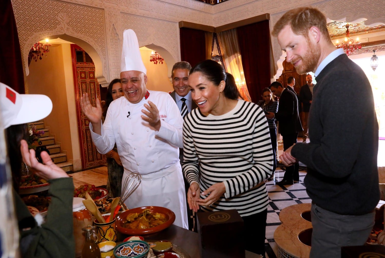 duke duchess sussex morocco cook photo