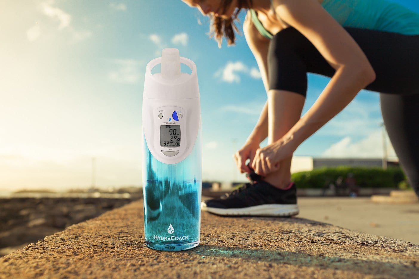 Loving this water bottle that visually reminds you when to drink
