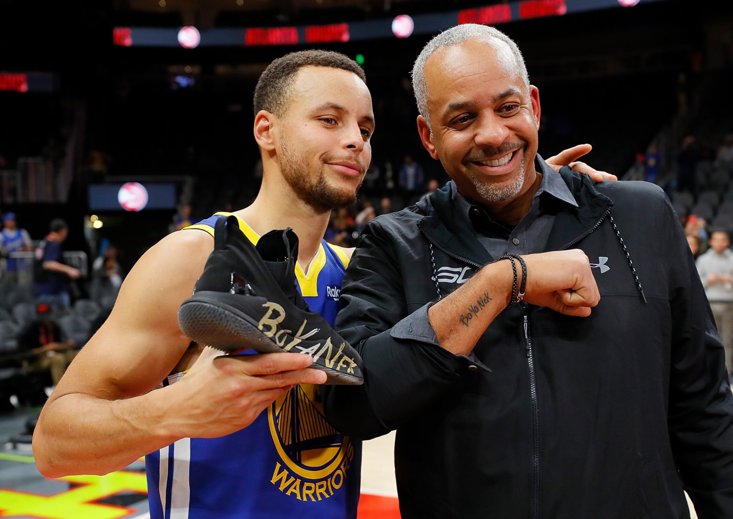 steph curry dell curry photo