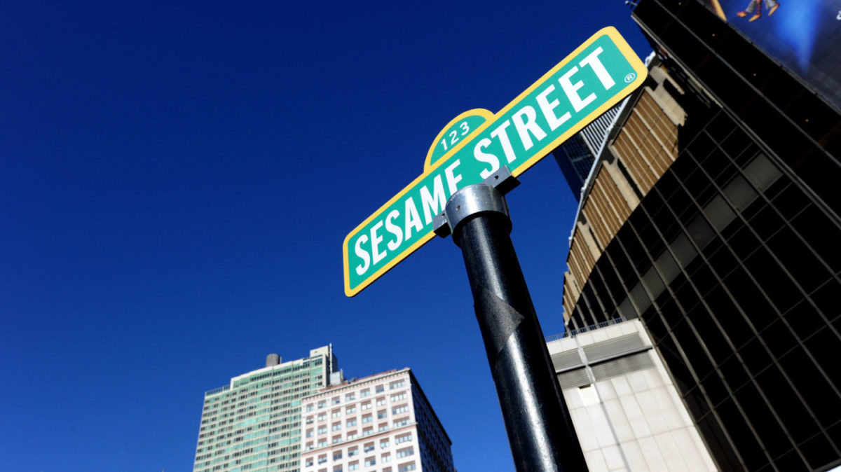 Street Renaming To Celebrate The 30th Anniversary Of Sesame Street Live