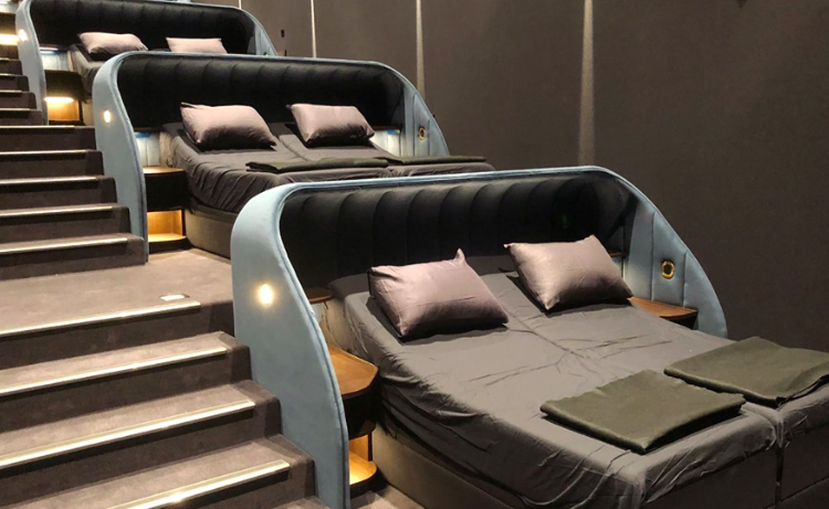 Switzerland Movie Theater Has Double Beds Simplemost