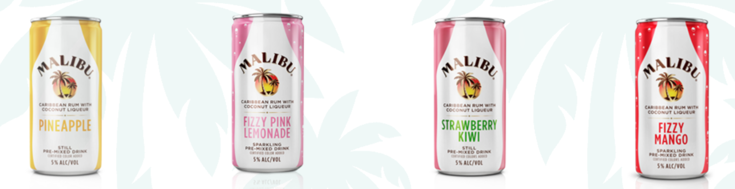 Malibu Now Makes Sparkling Strawberry Rum - Simplemost