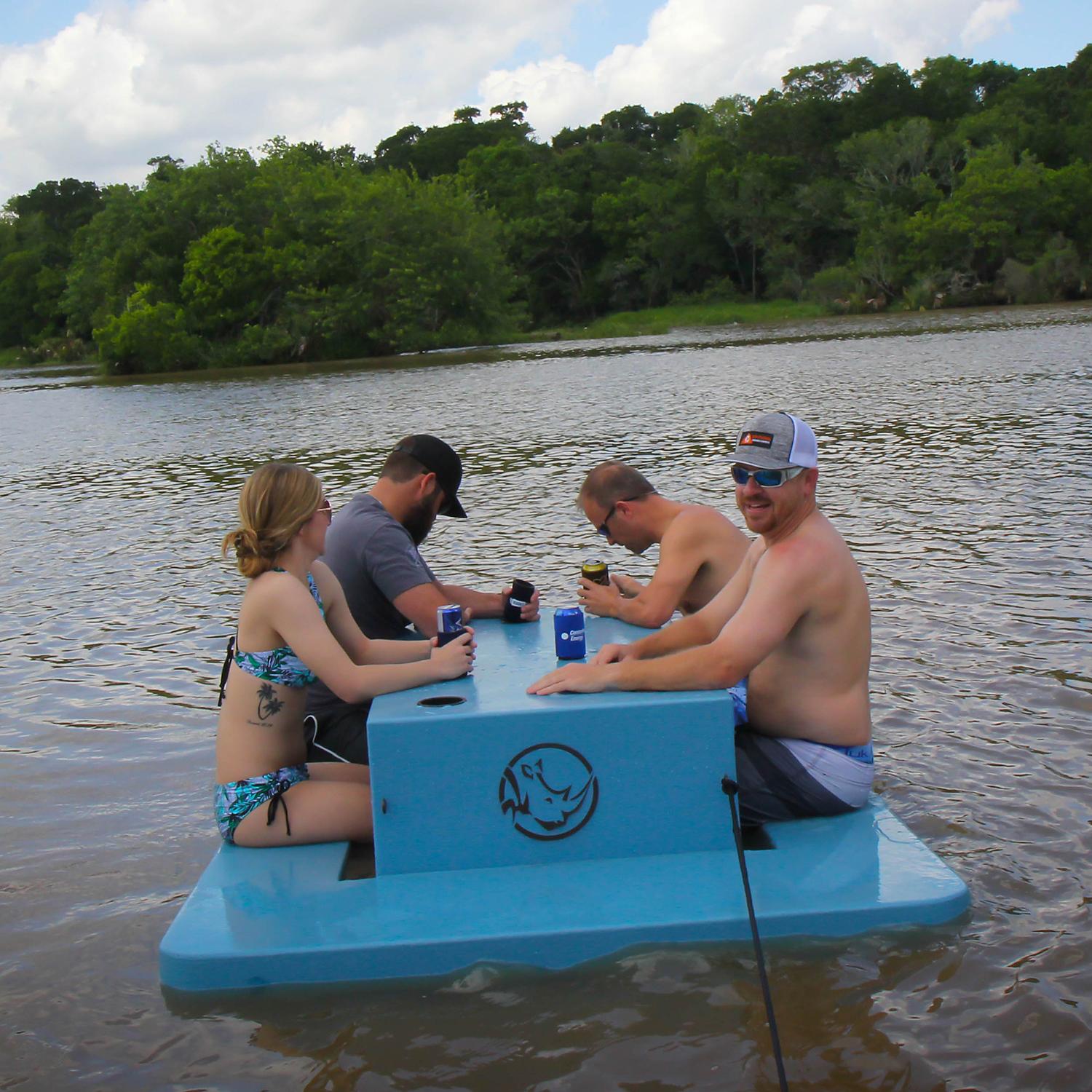 Floating Picnic Table From Sams Club For The Lake Simplemost