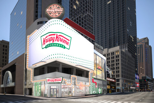 Krispy Kreme Is Opening A Massive, 24-Hour Doughnut Shop In Times Square