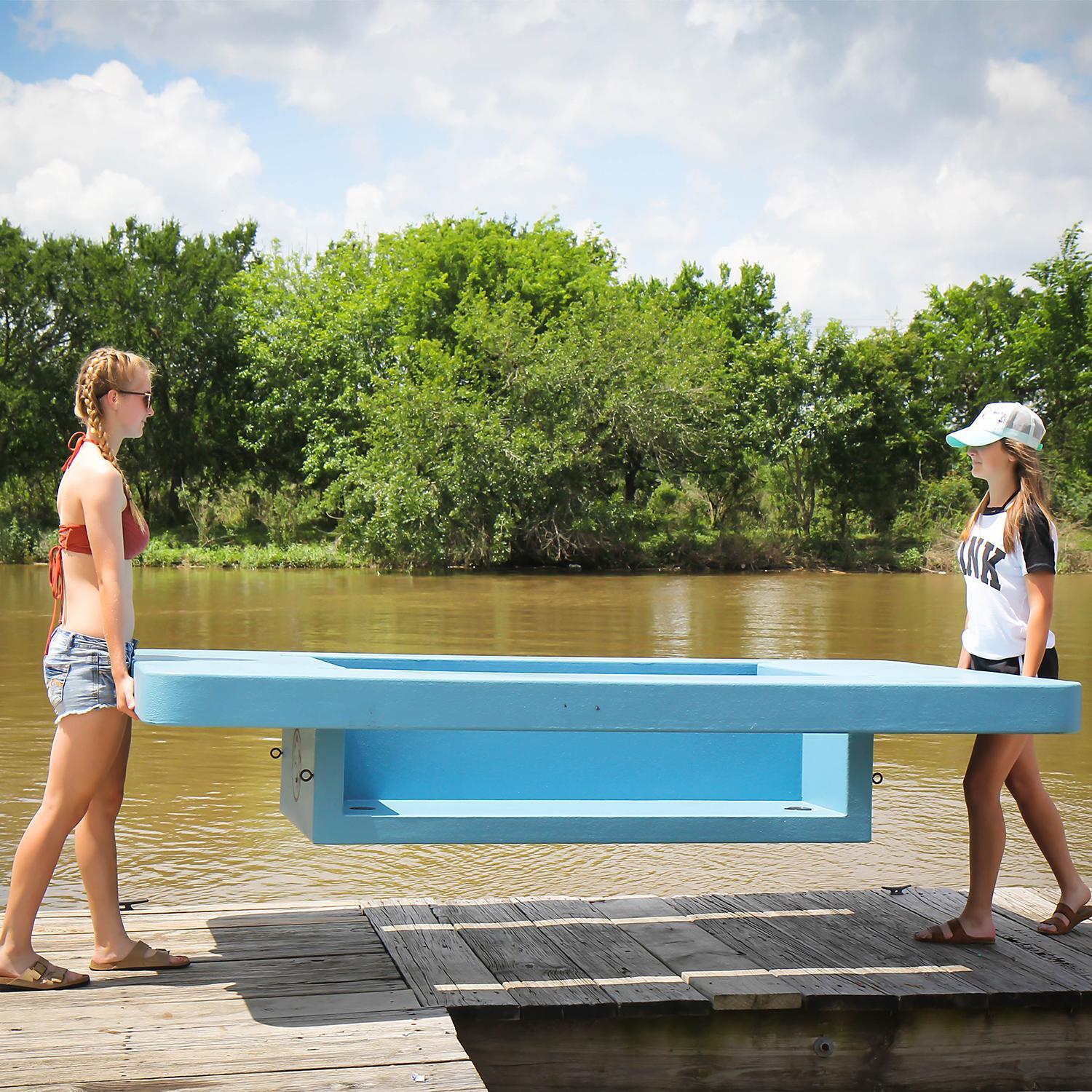 Floating Picnic Table From Sams Club For The Lake Simplemost