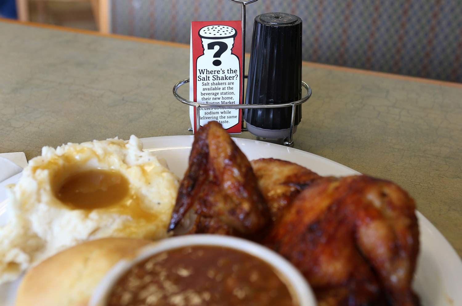 Boston Market To Remove Salt Shakers, Lower Sodium Levels In Food