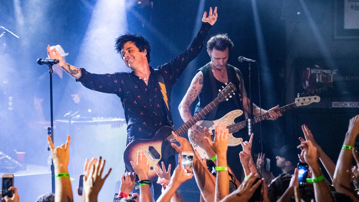 Green Day, Fall Out Boy and Weezer Celebrate “Hella Mega Tour” Announcement With Historic Show at Whisky A Go Go