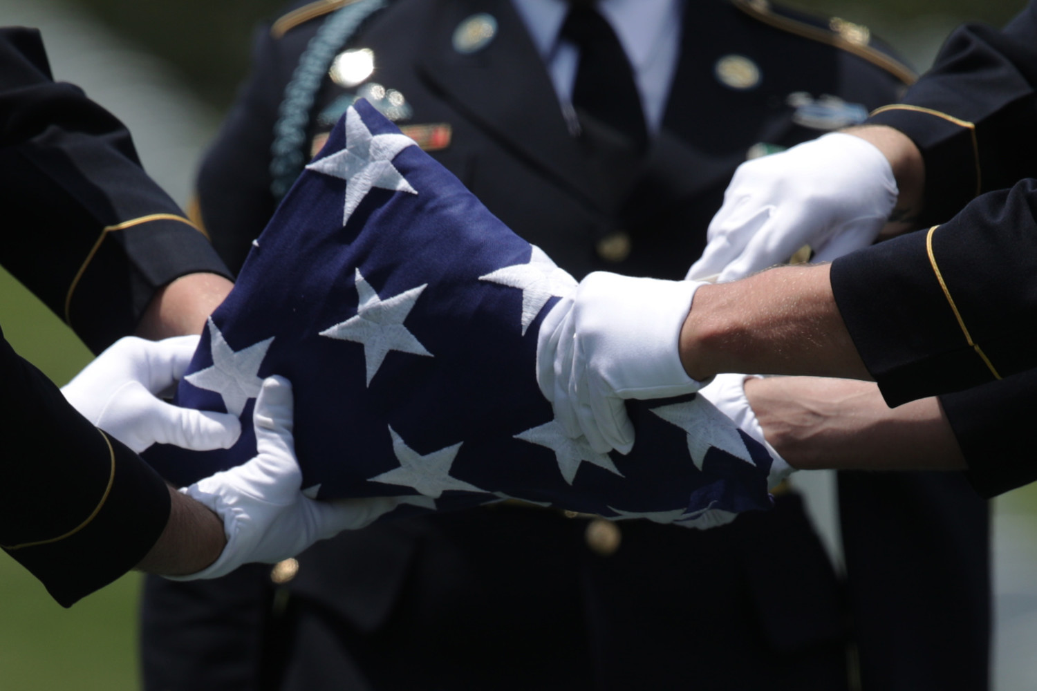 military funeral photo