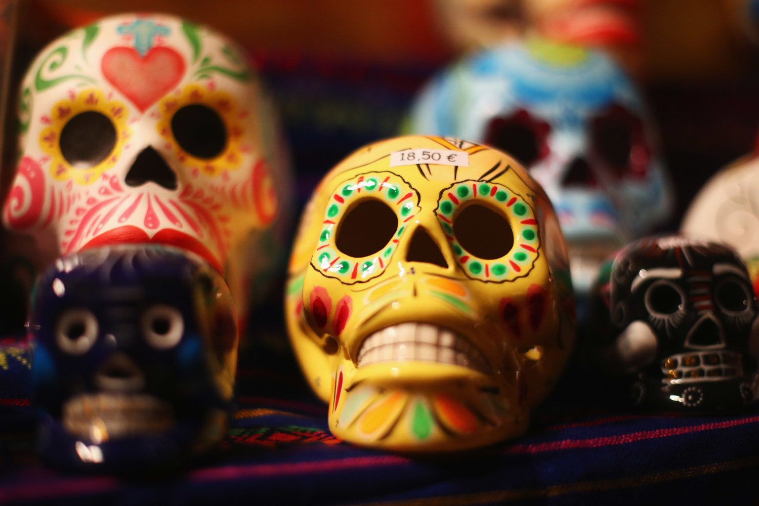 day of the dead skull photo