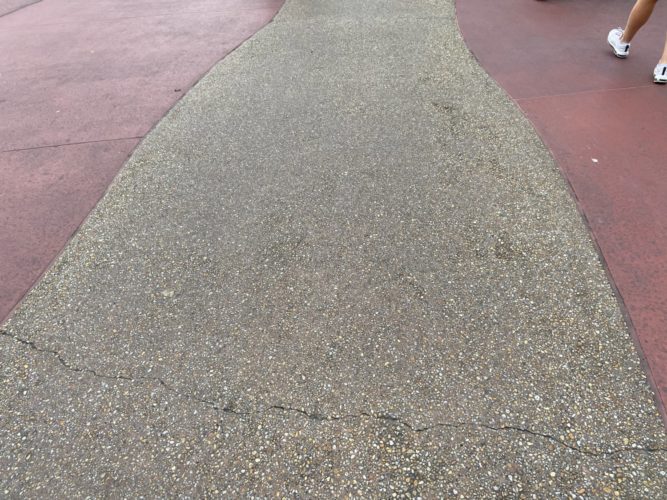gray pavement in Liberty Square