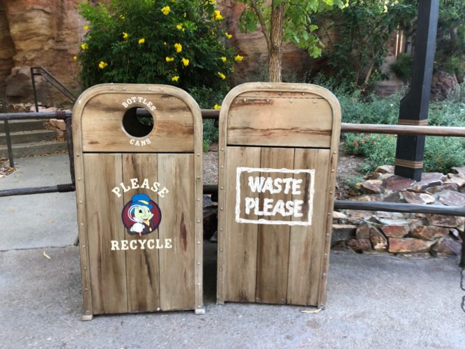 Disney trash cans