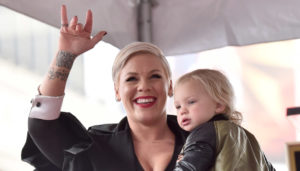 Pink Honored With Star On The Hollywood Walk Of Fame