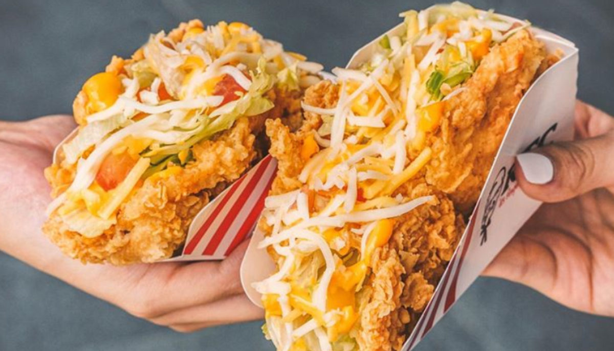 KFC is making tacos with fried-chicken 'shells' in at least 1 city