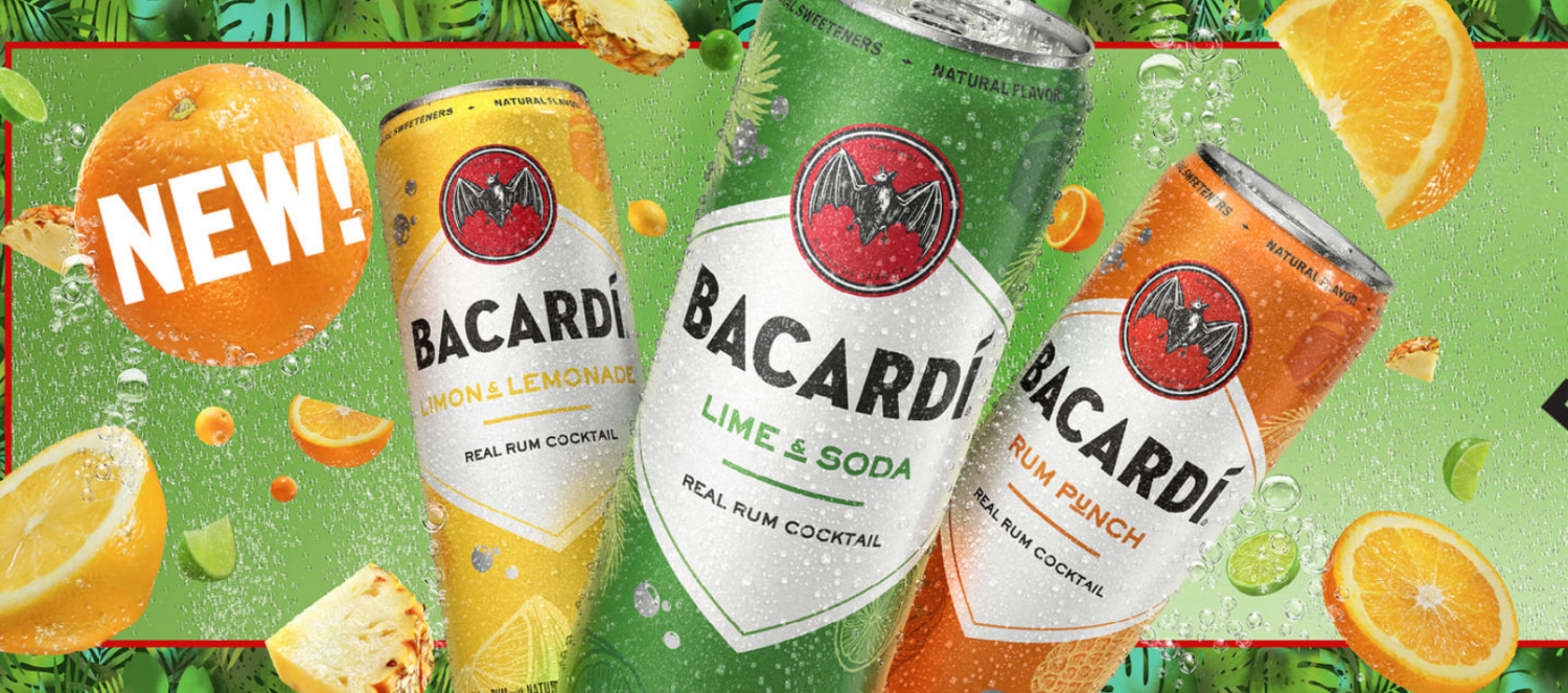 Bacardi Just Introduced Premixed Rum Cocktails In A Can