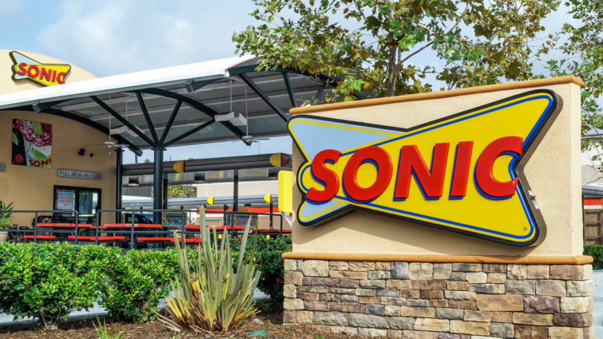 Sonic Drive-In Restaurant sign