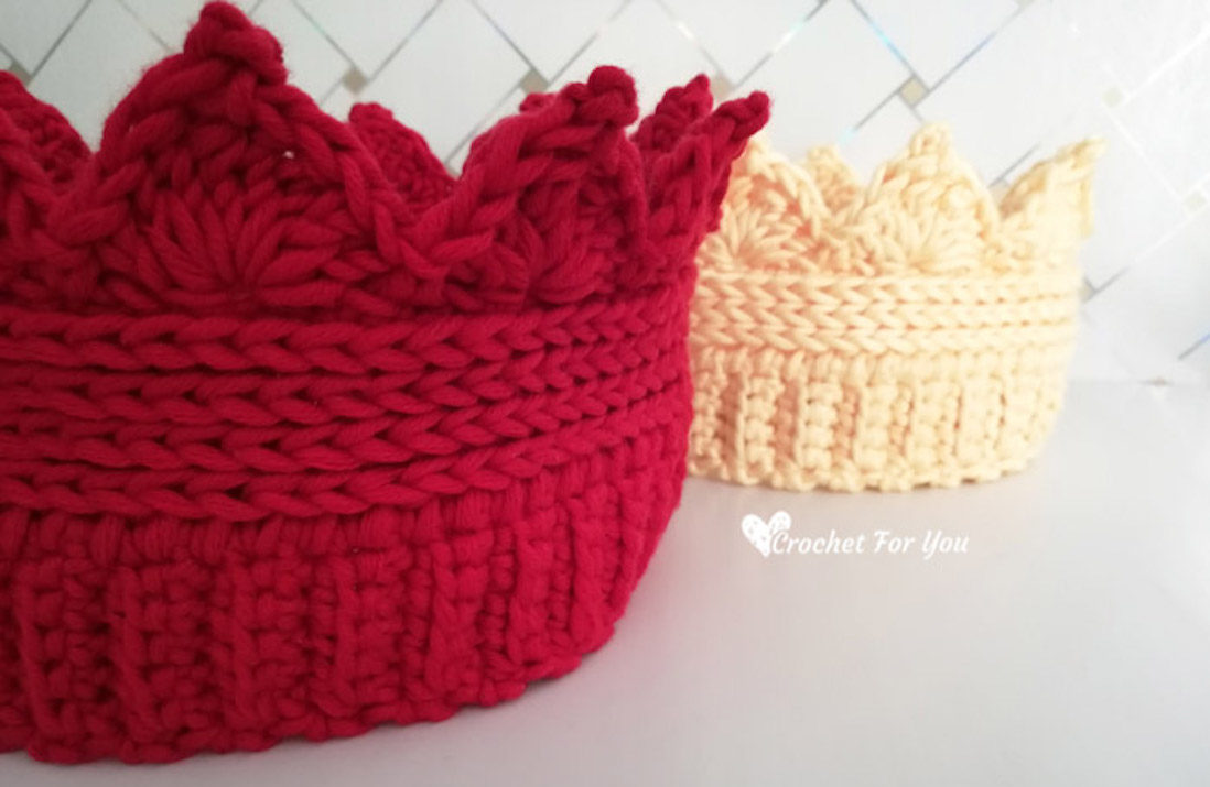 crochet crown ear warmer