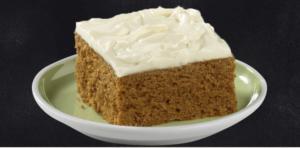 Apple pumpkin cake made with baked beans
