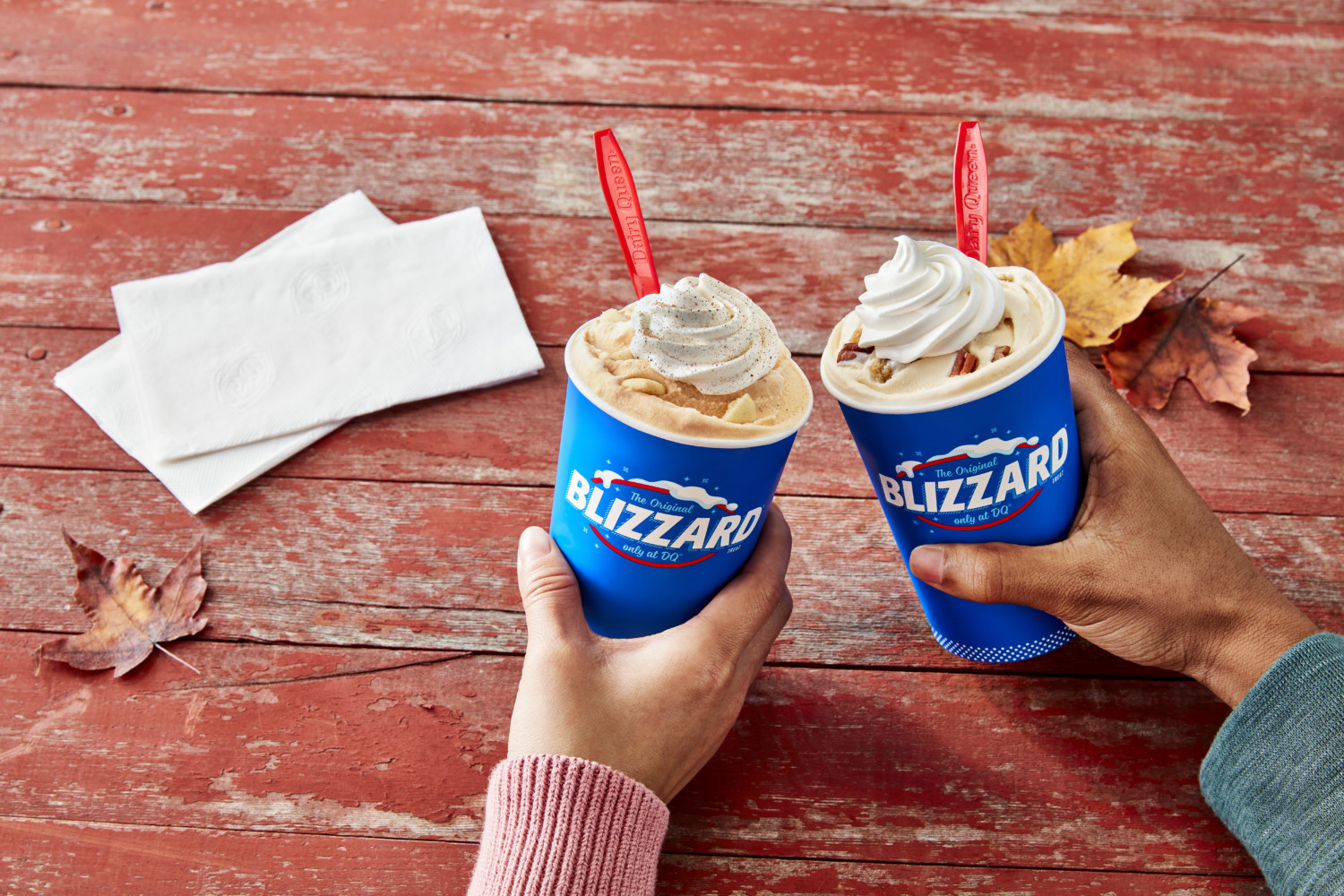 Dairy Queen fall Blizzards