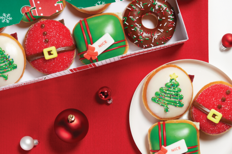 Krispy Kreme Has Two New Holiday Doughnuts - Simplemost