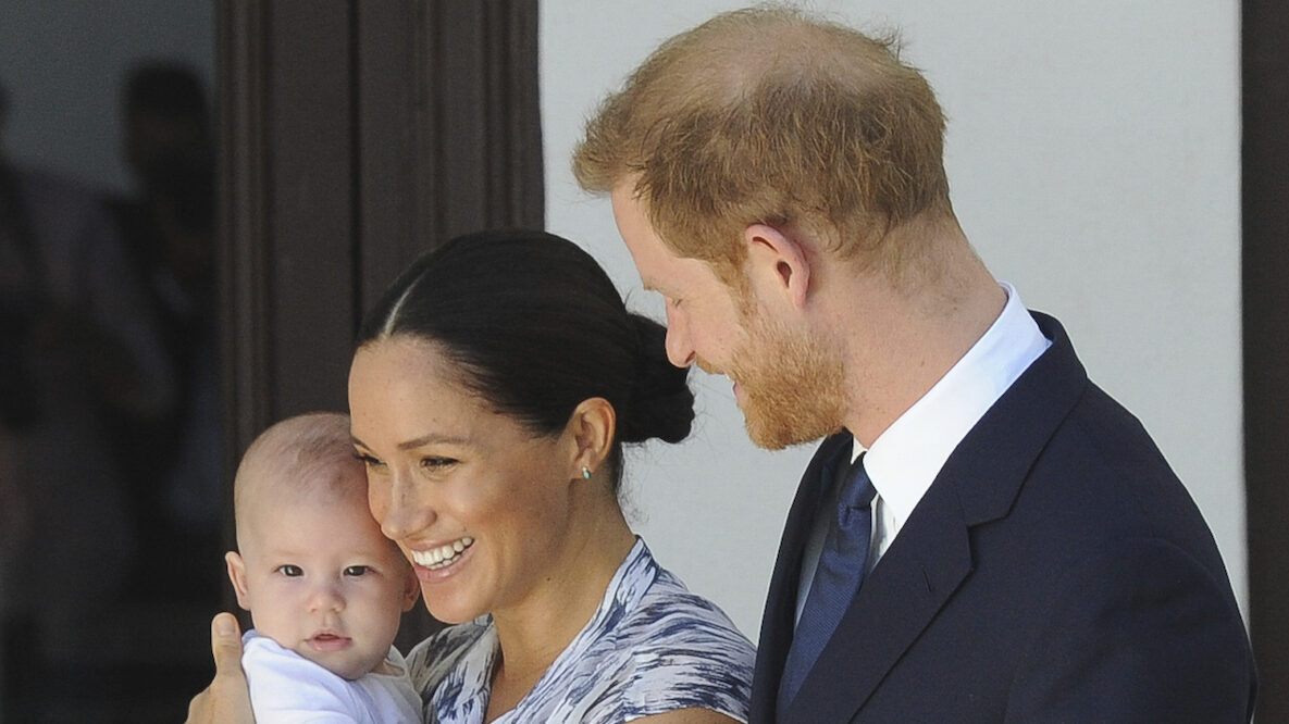 Prince Harry, Meghan Markle and baby Archie in Cape Town, South Africa