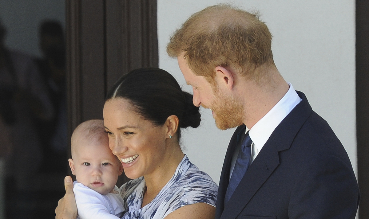 Prince Harry, Meghan Markle and baby Archie in Cape Town, South Africa