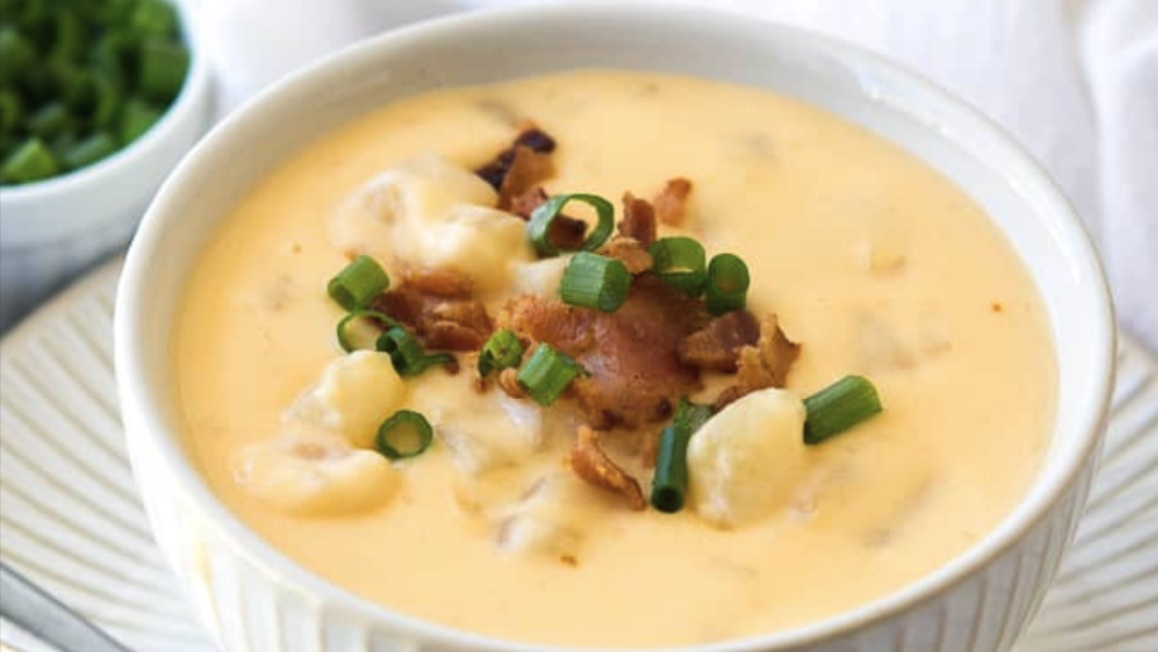 Slow-cooker potato soup