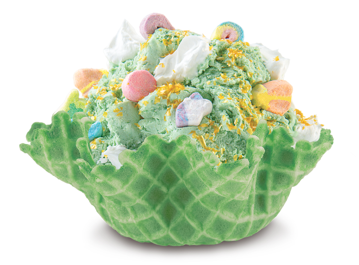cold stone creamery lucky charms