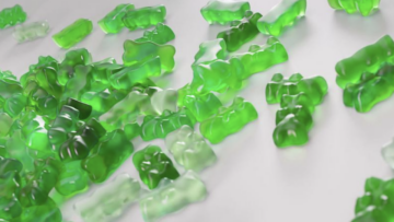green gummies