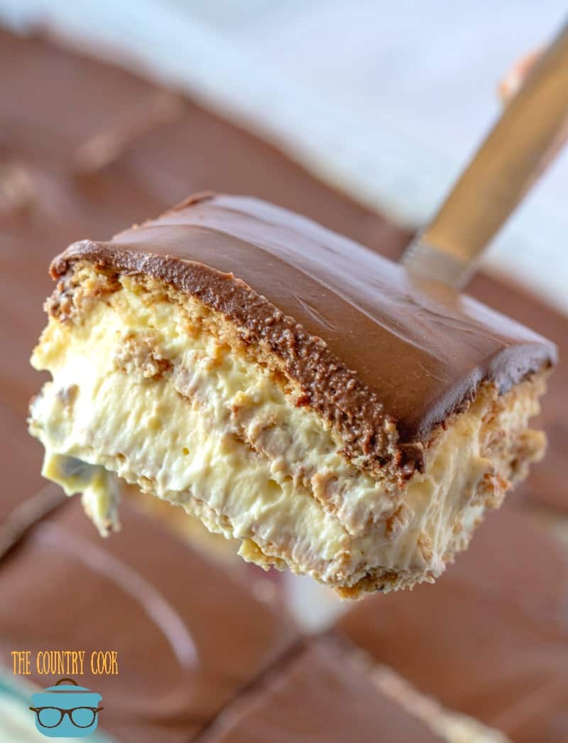 No-Bake Eclair Cake Is The Easiest Spring Dessert