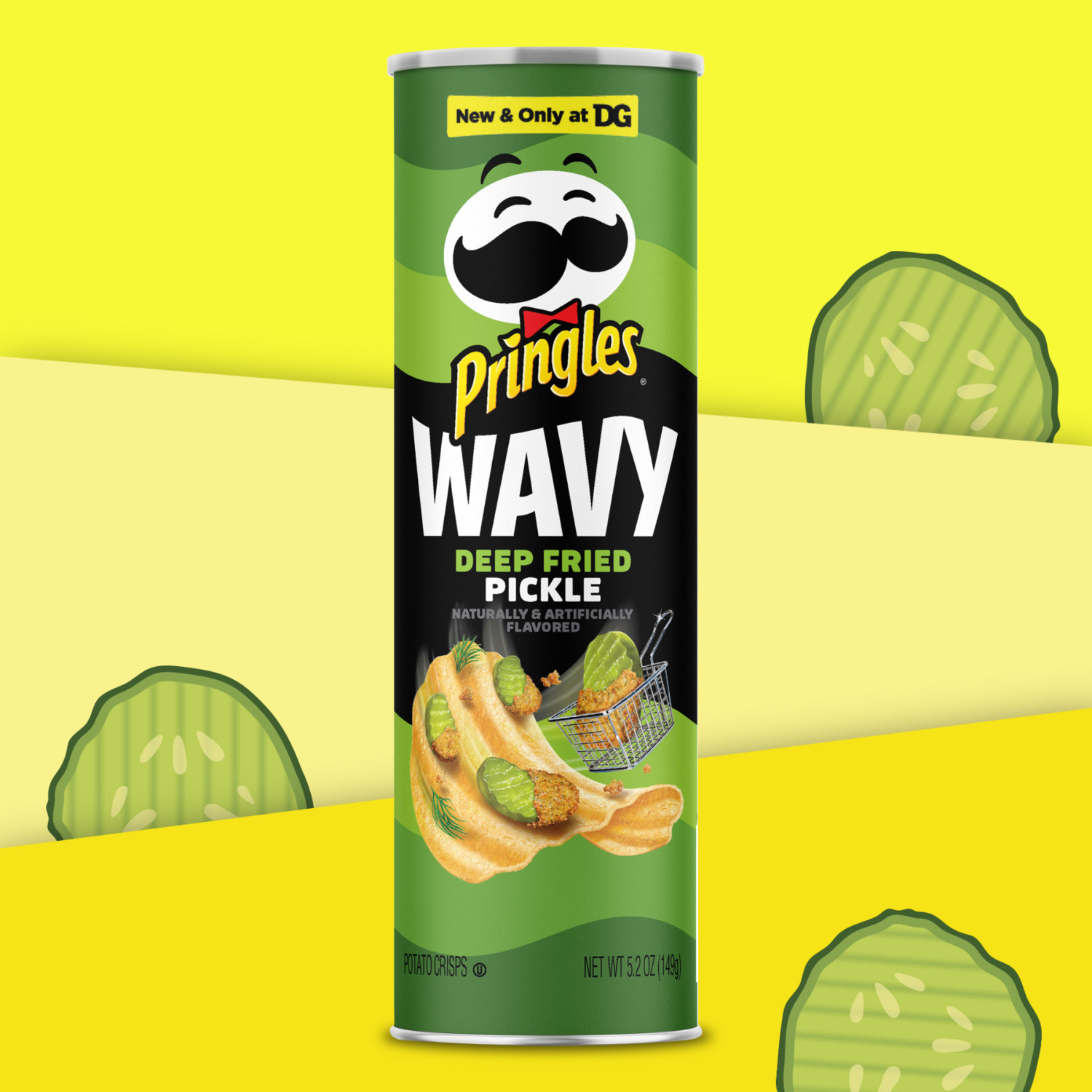 Deep-fried pickle Pringles are now available for a limited time
