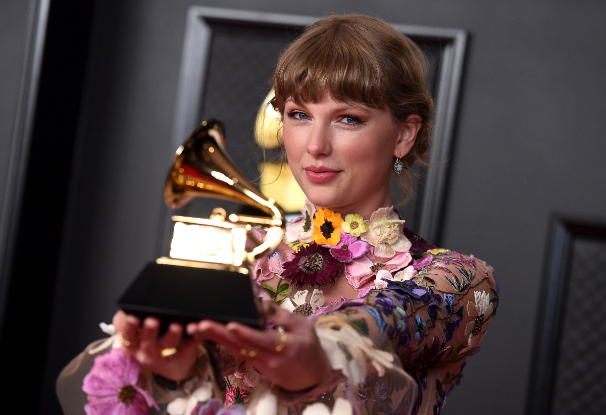 Taylor Swift at 2021 Grammys