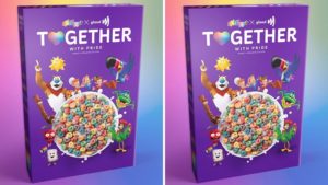 Kellogg's GLAAD Together with Pride cereal
