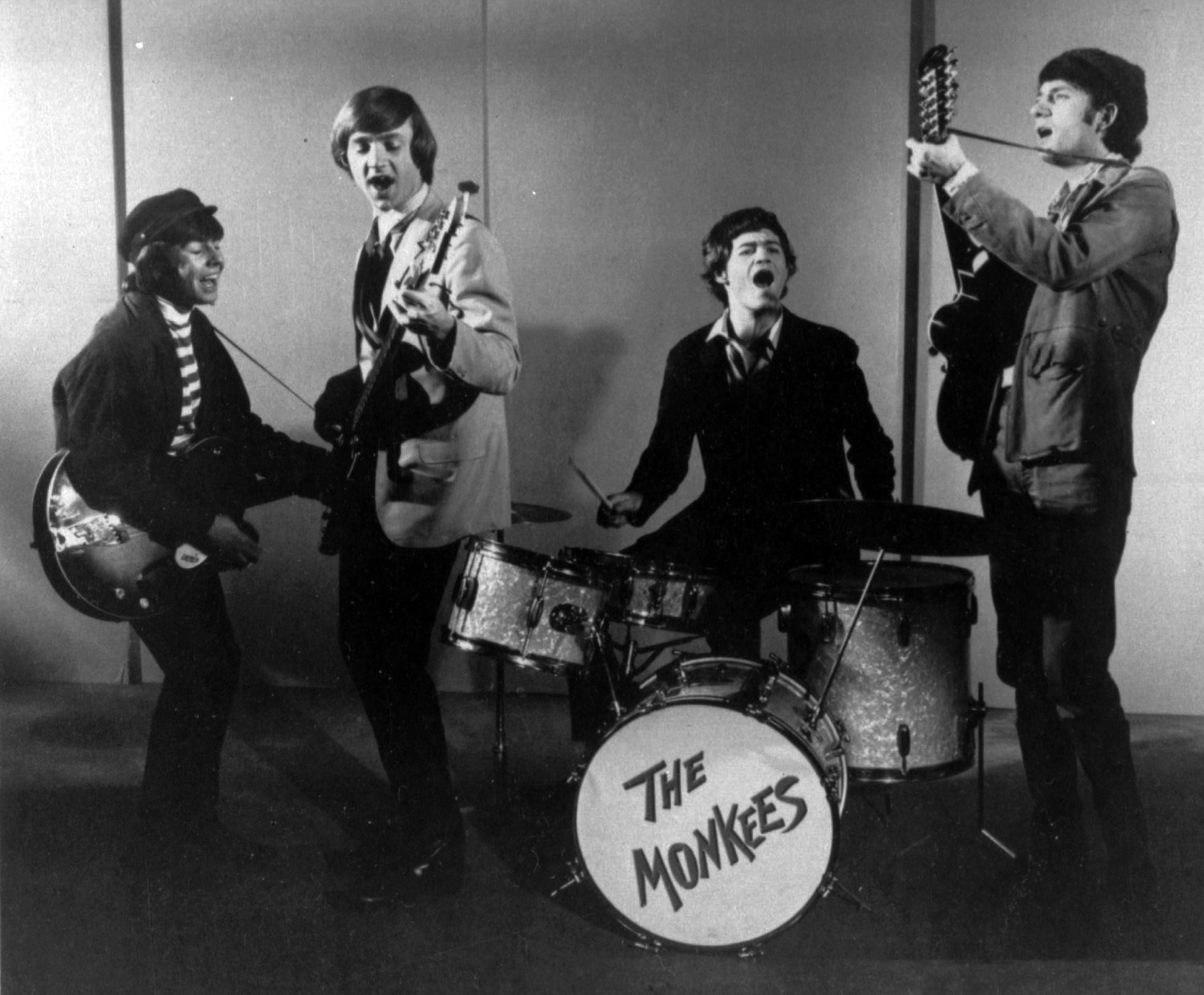 The Monkees: Davy Jones, Peter Tork, Micky Dolenz, Mike Nesmith