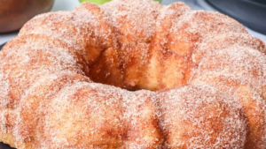 Apple cider doughnut cake recipe