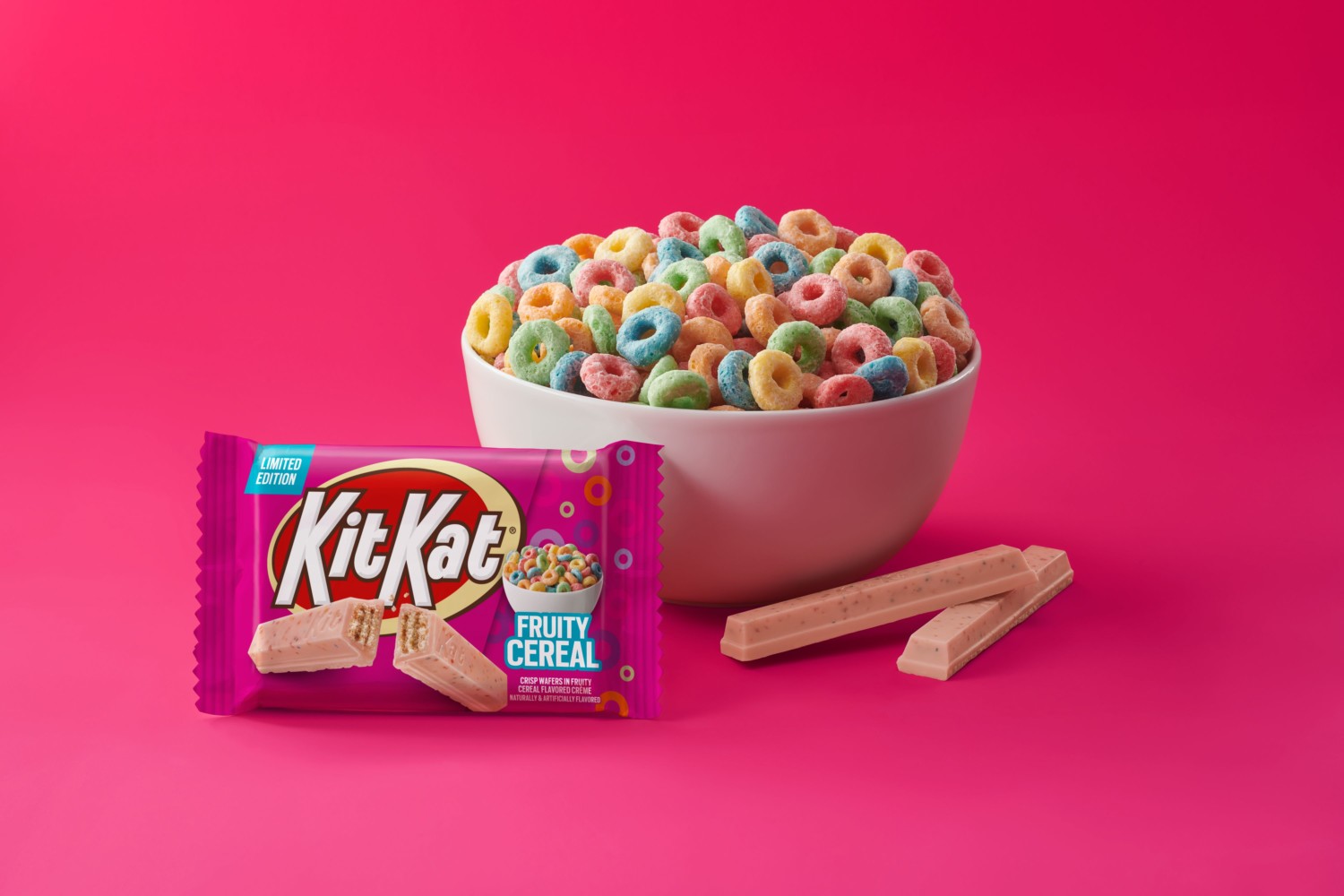 KitKat's new fruity cereal flavor