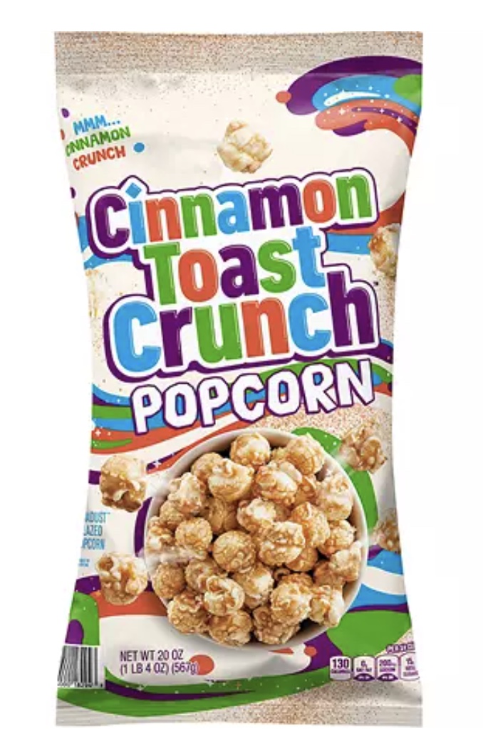 You can now buy Cinnamon Toast Crunch popcorn