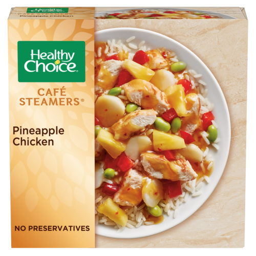 healthy choice cafe steamers pineapple chicken