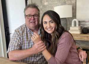 'Modern Family' actor Eric Stonestreet and his fiancee, Lindsay Schweitzer