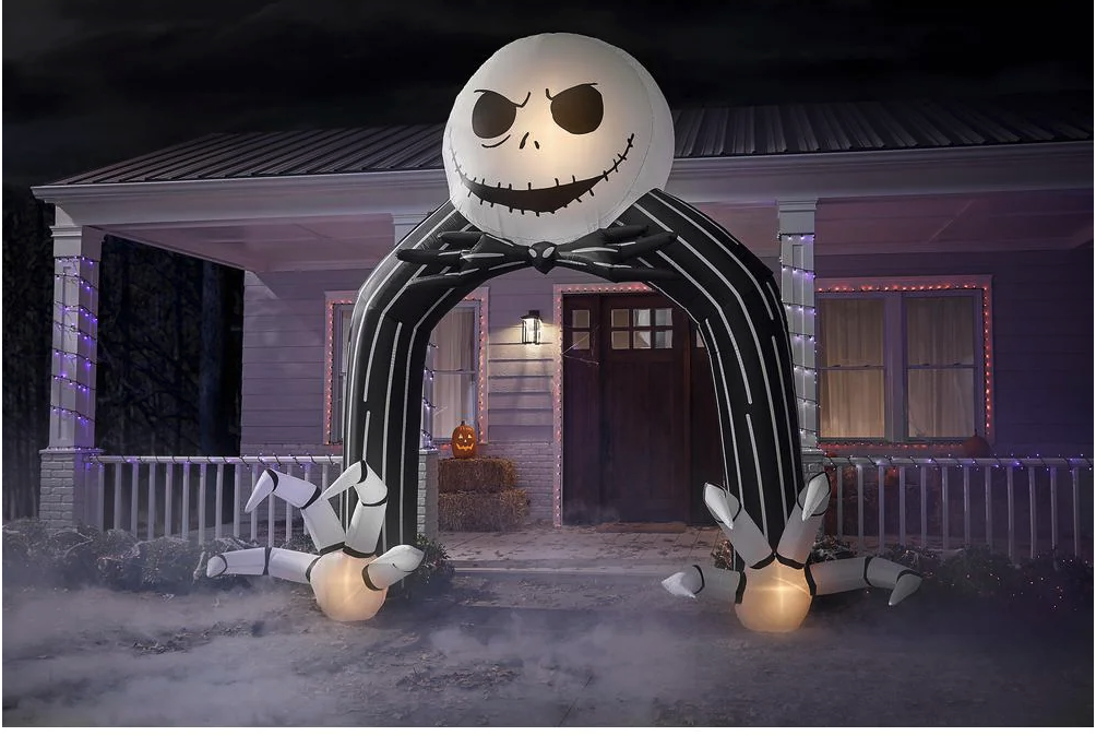 Home Depot Has Brand-New Halloween Inflatables Including A Jack Skellington  Arch