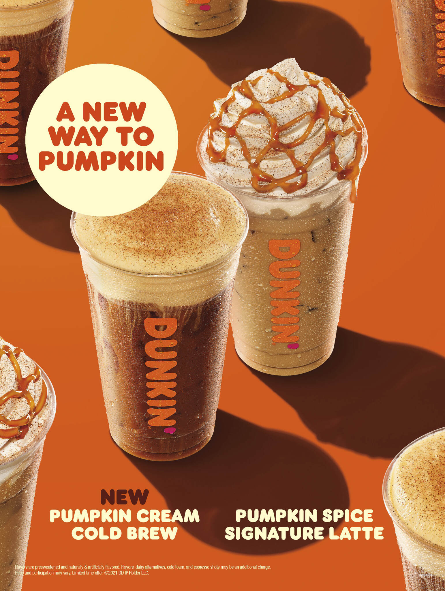 Dunkin's fall drinks will be available soon