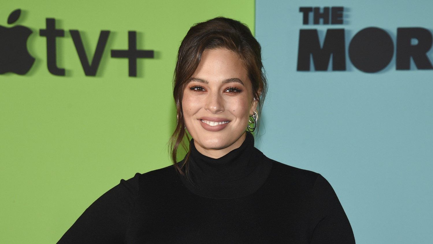 Ashley Graham at world premiere of Apple TV+'s "The Morning Show" in New York.