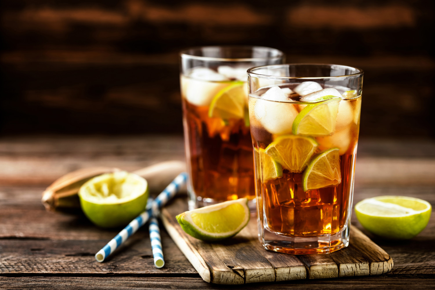 Long Island iced tea - one of the most popular cocktails in the world
